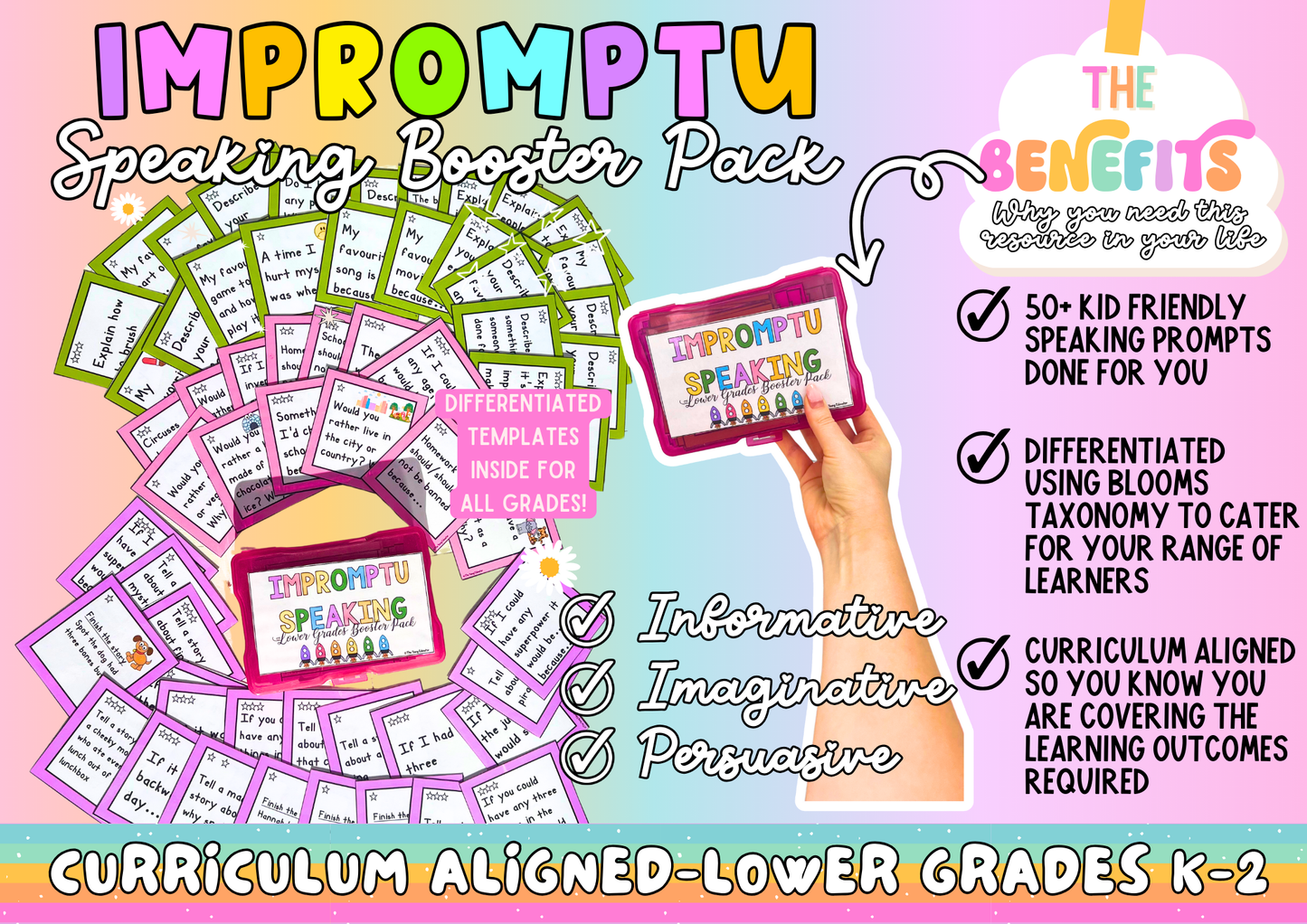 Impromptu Speaking Lower Booster Pack