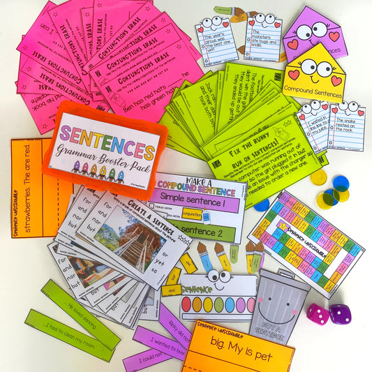 6. SENTENCES LOWER GRADES GRAMMAR BOOSTER PACK