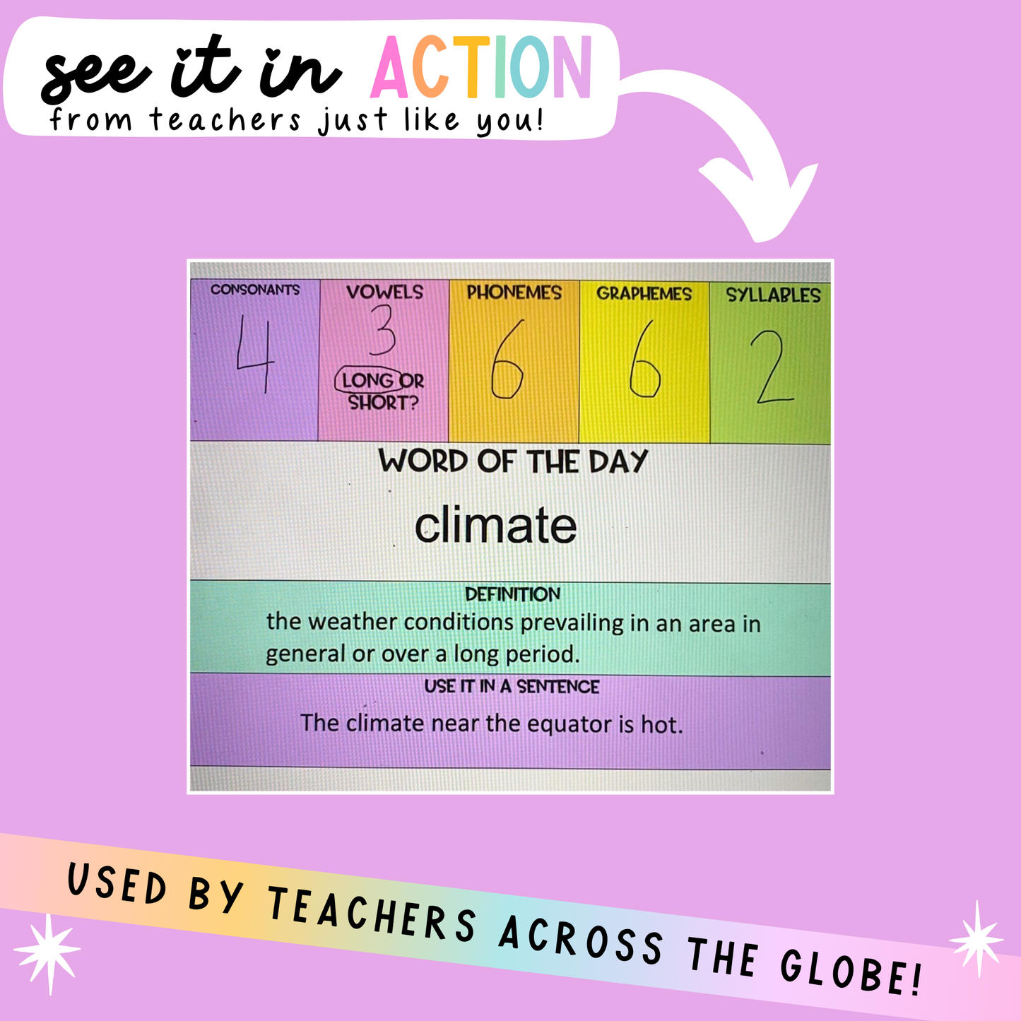 Word of the Day! Phonics | Science of Reading | Daily Phonics Word Practice