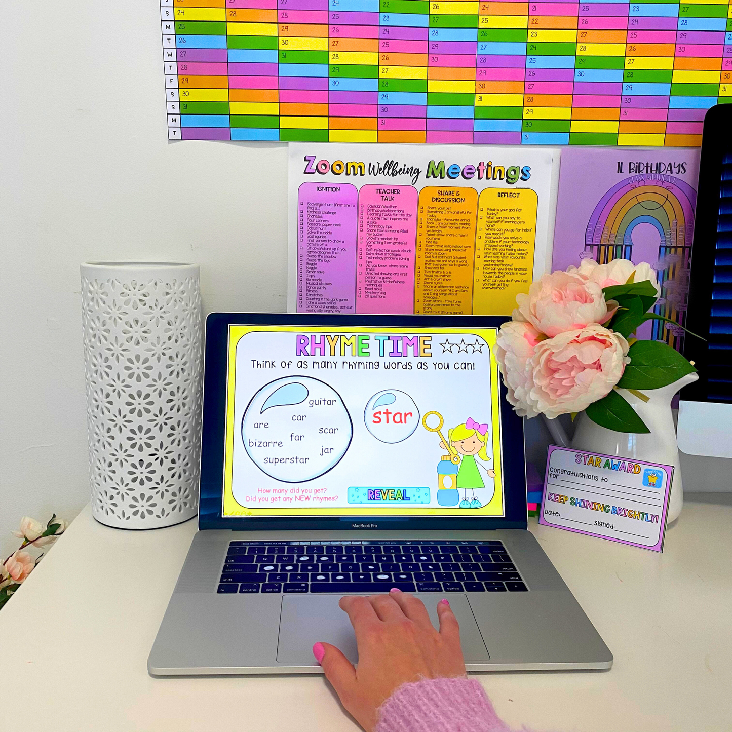 RHYME TIME POWERPOINT *Differentiated Game Slides*