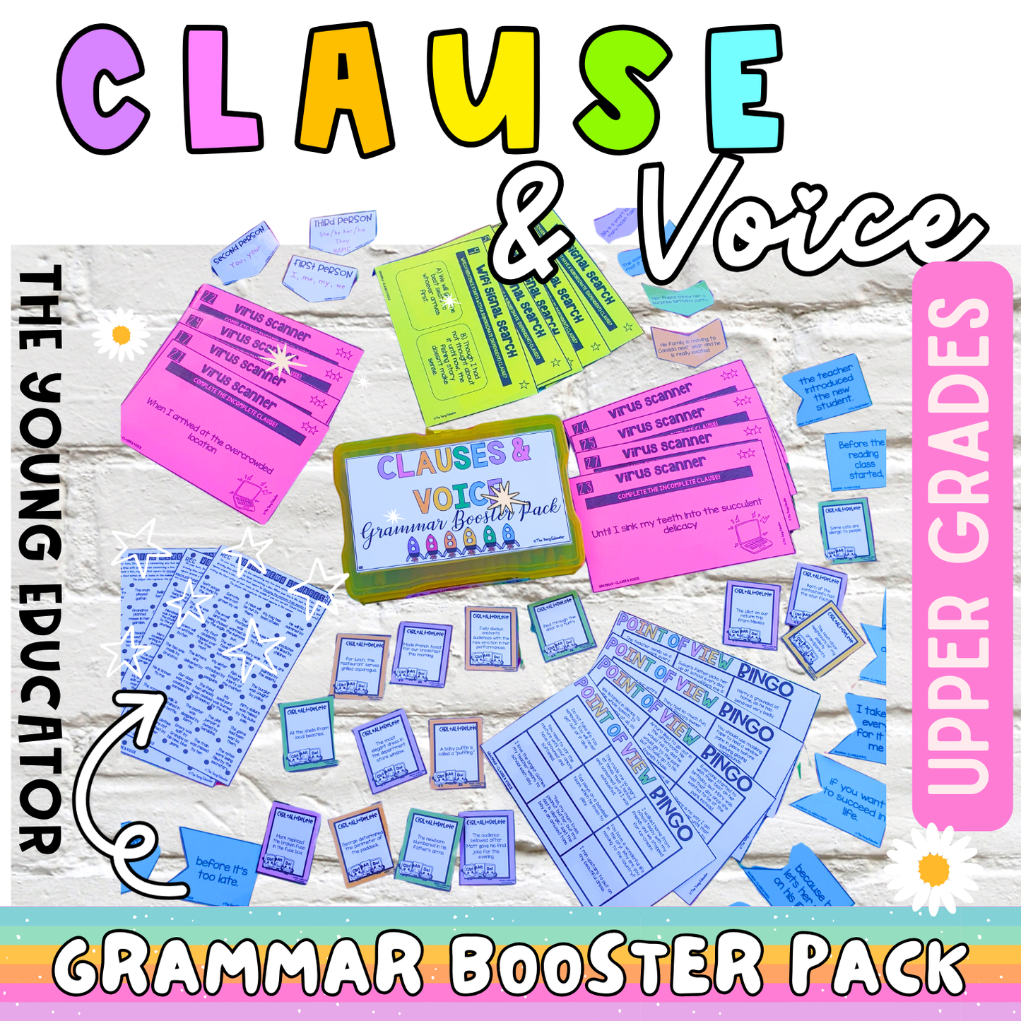 14. CLAUSE & VOICE UPPER GRADES GRAMMAR BOOSTER PACK