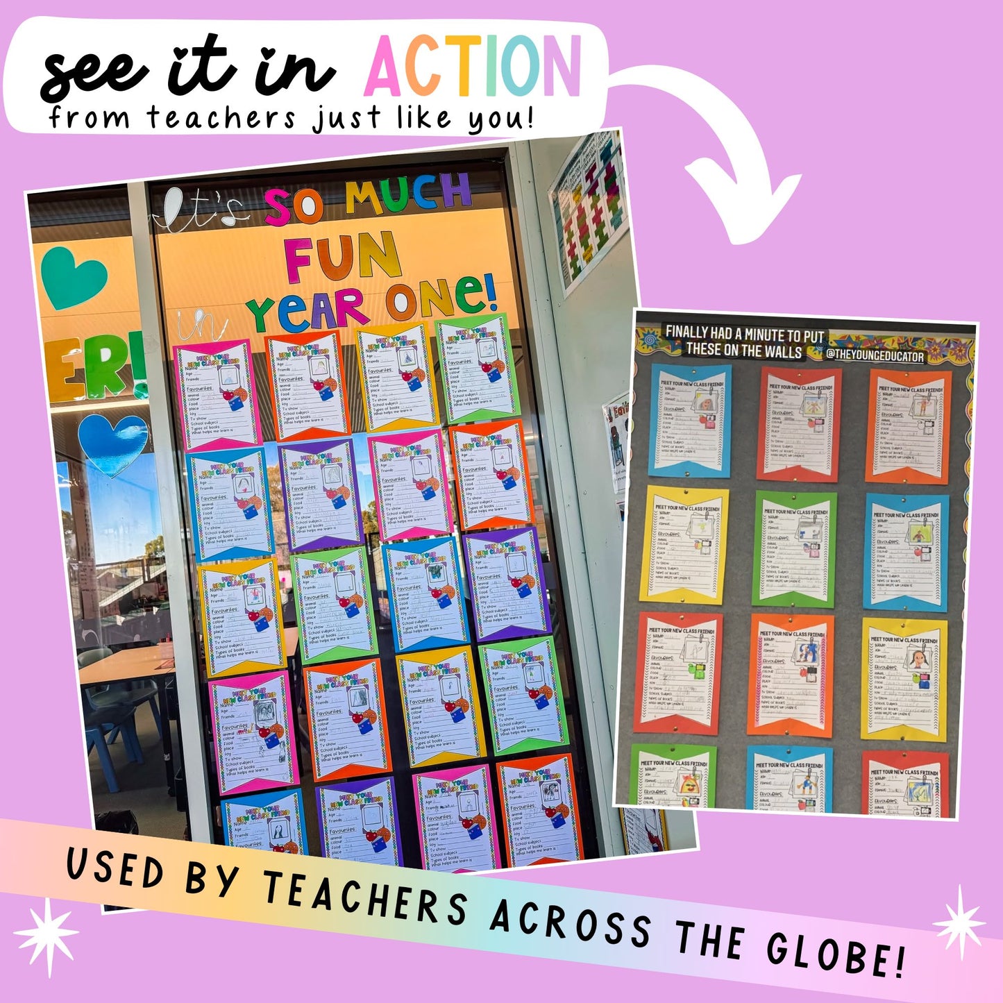 All About Me Bunting! - BACK TO SCHOOL!