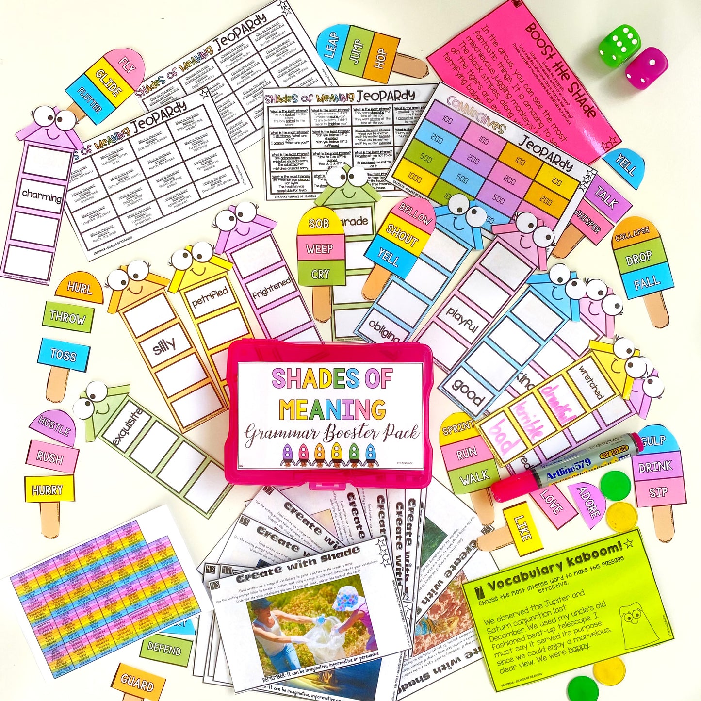 5. SHADES OF MEANING UPPER GRADES GRAMMAR BOOSTER PACK