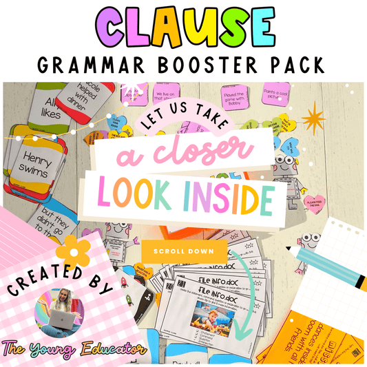 14. CLAUSE LOWER GRADES GRAMMAR BOOSTER PACK