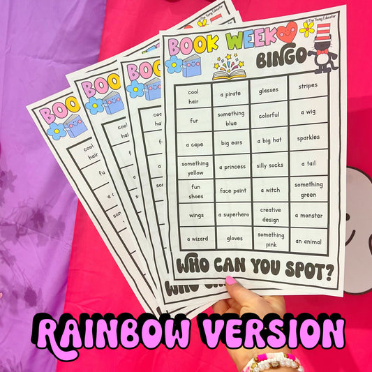 Printable Book Week display templates for creative book-themed classroom decorations.