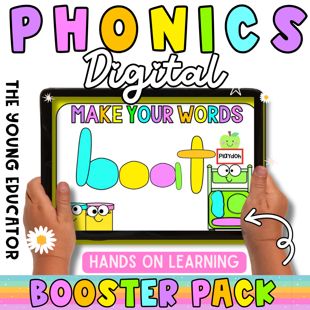 Phonics slides for kindergarten with hands-on learning activities and moveable pieces.