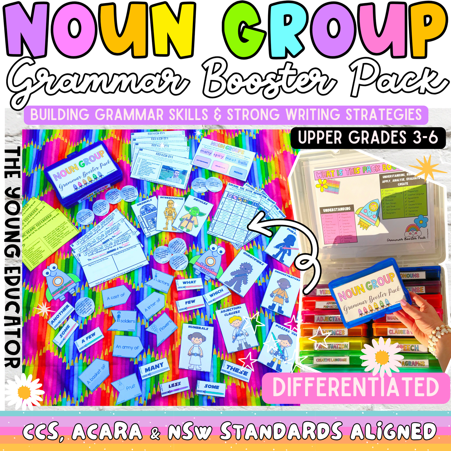 1. NOUN GROUPS UPPER GRADES GRAMMAR BOOSTER PACK