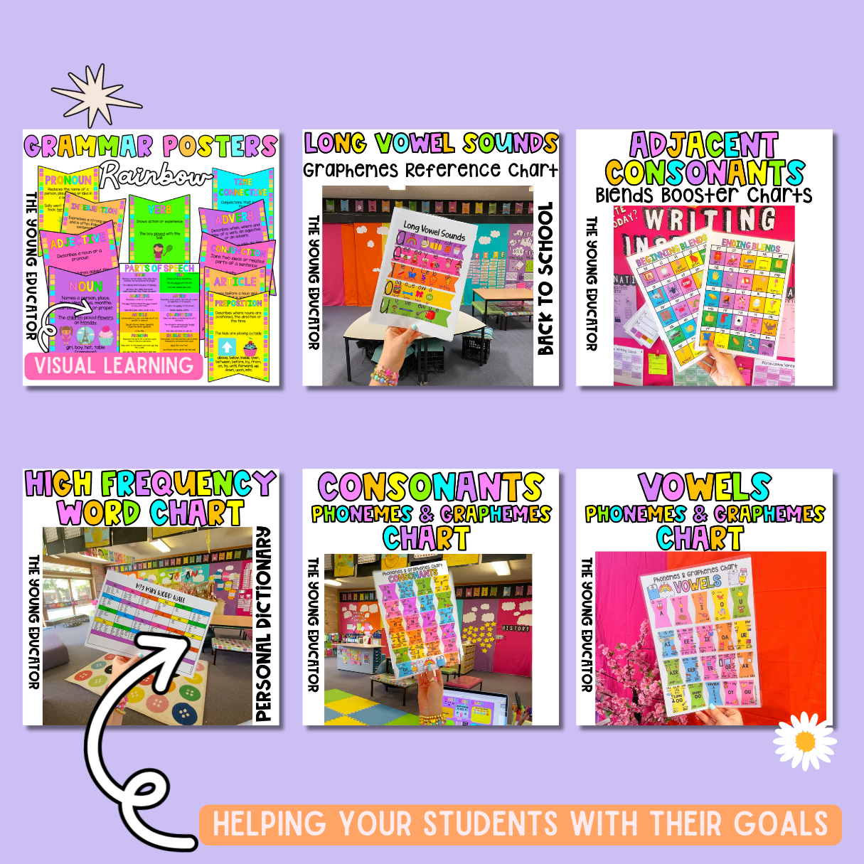 Literacy Charts Bundle