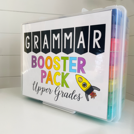 GRAMMAR BOOSTER PACK - UPPER GRADES BUNDLE