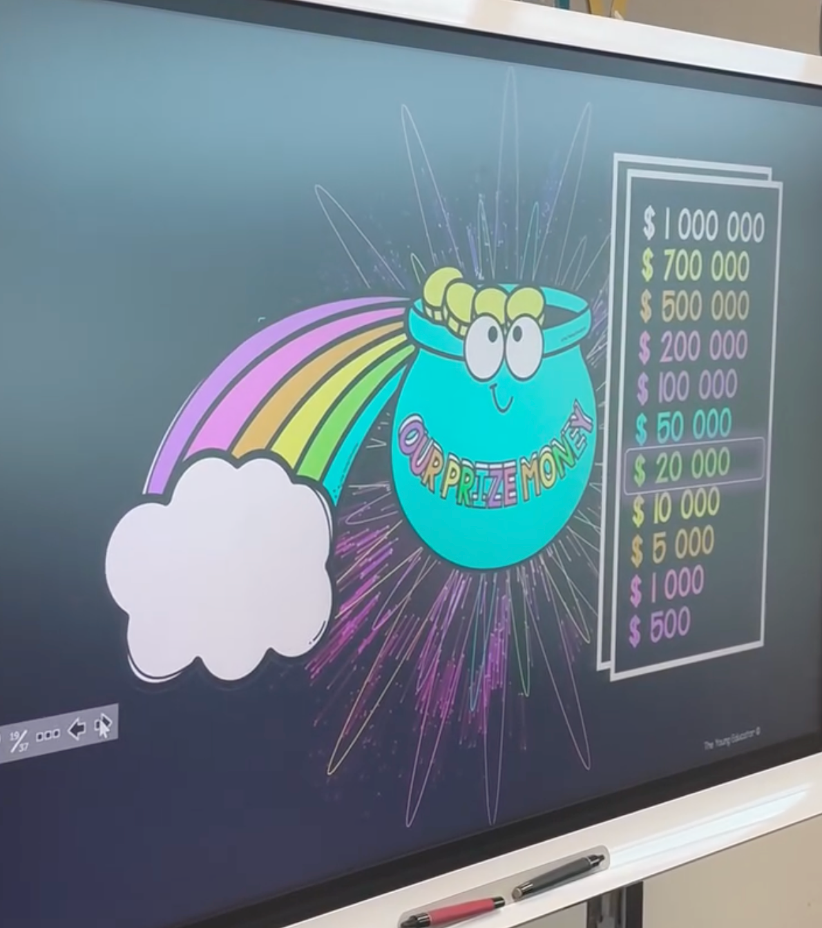 WHO WANTS TO BE A MILLIONAIRE - INTERACTIVE POWERPOINT GAME *EDITABLE*