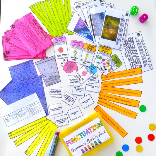 4. PUNCTUATION UPPER GRADES GRAMMAR BOOSTER PACK