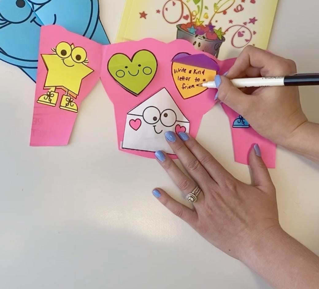 Bucket filling printable template – interactive student activity for promoting kindness in the classroom