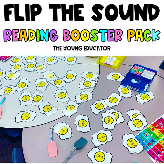 Flip the Sound Reading Strategy - READING BOOSTER PACK 8/12