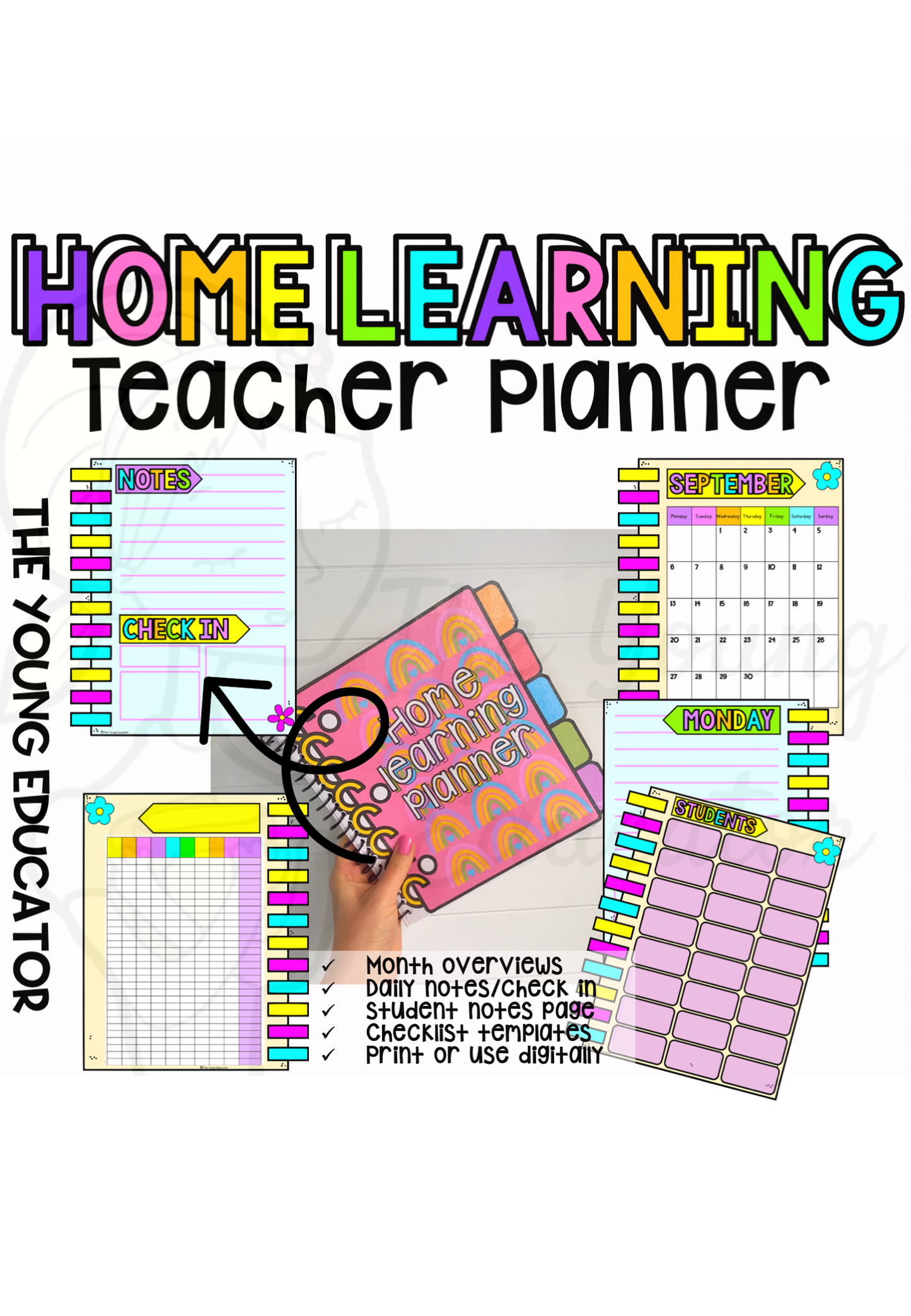 HOME LEARNING TEACHER PLANNER