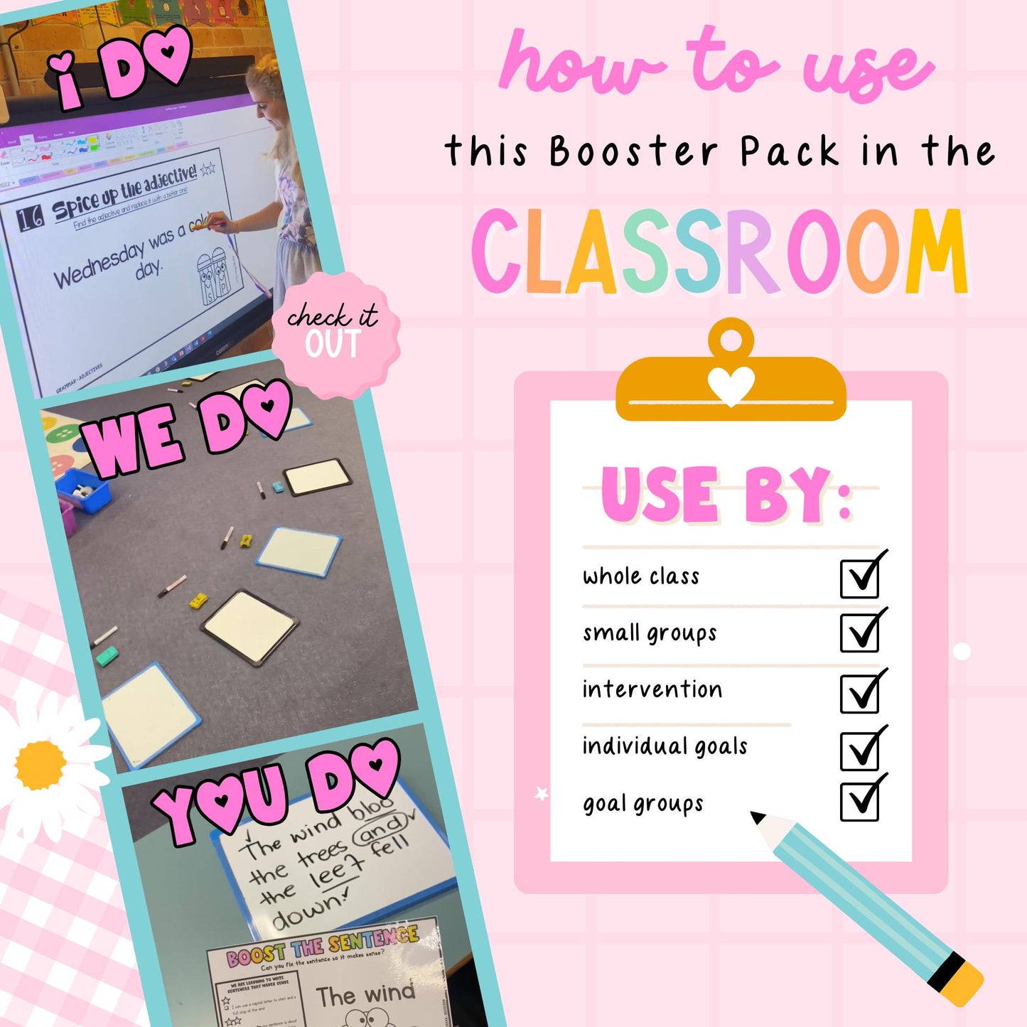 Differentiated clause activities for lower grades – engaging learning resources