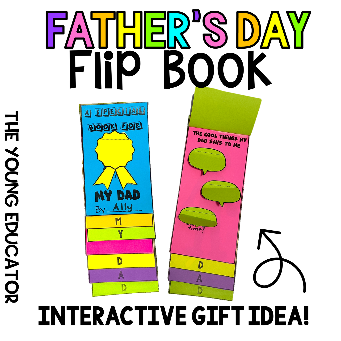 Printable Father's Day activities for kids, including craft and writing prompts.