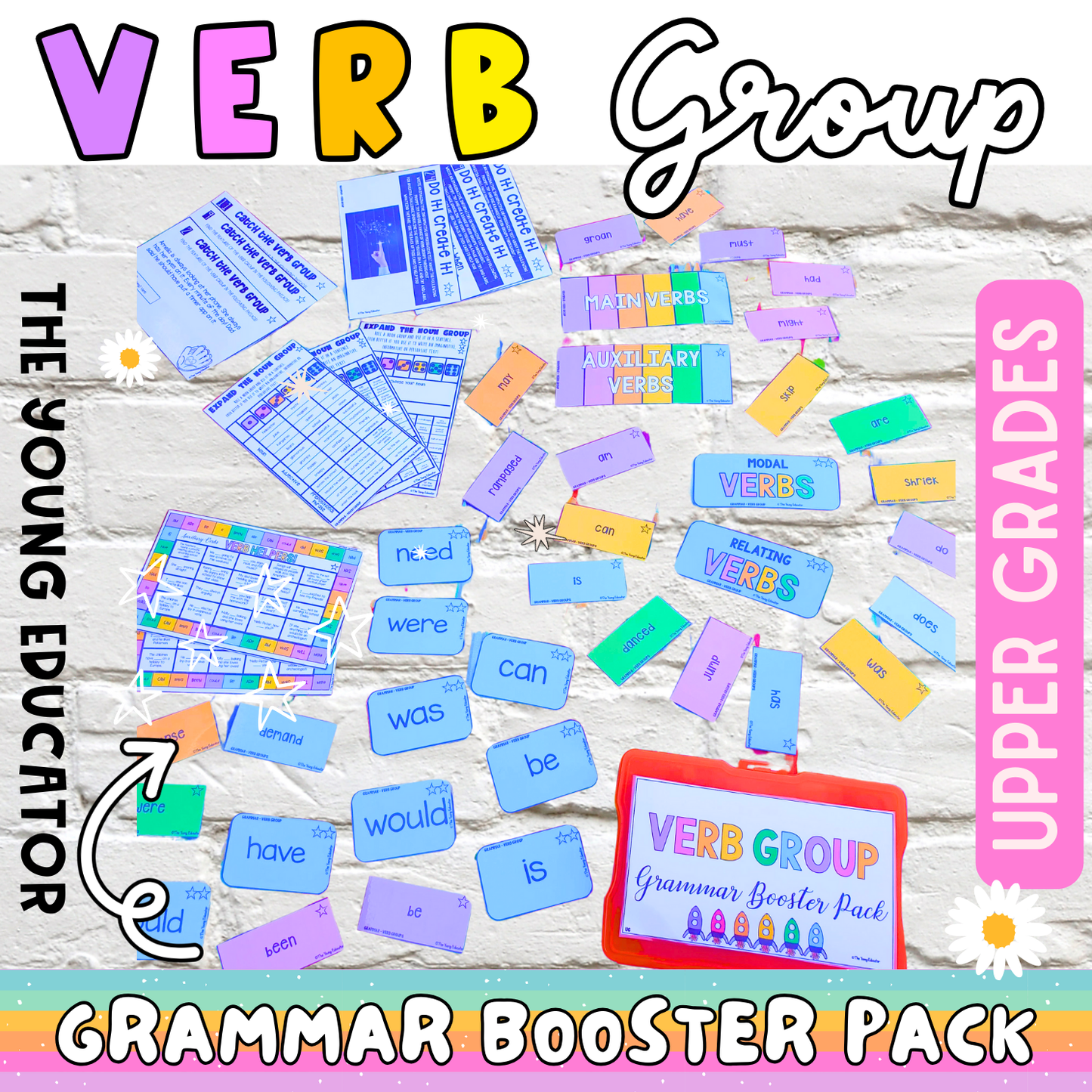 2. VERB GROUP UPPER GRADES GRAMMAR BOOSTER PACK