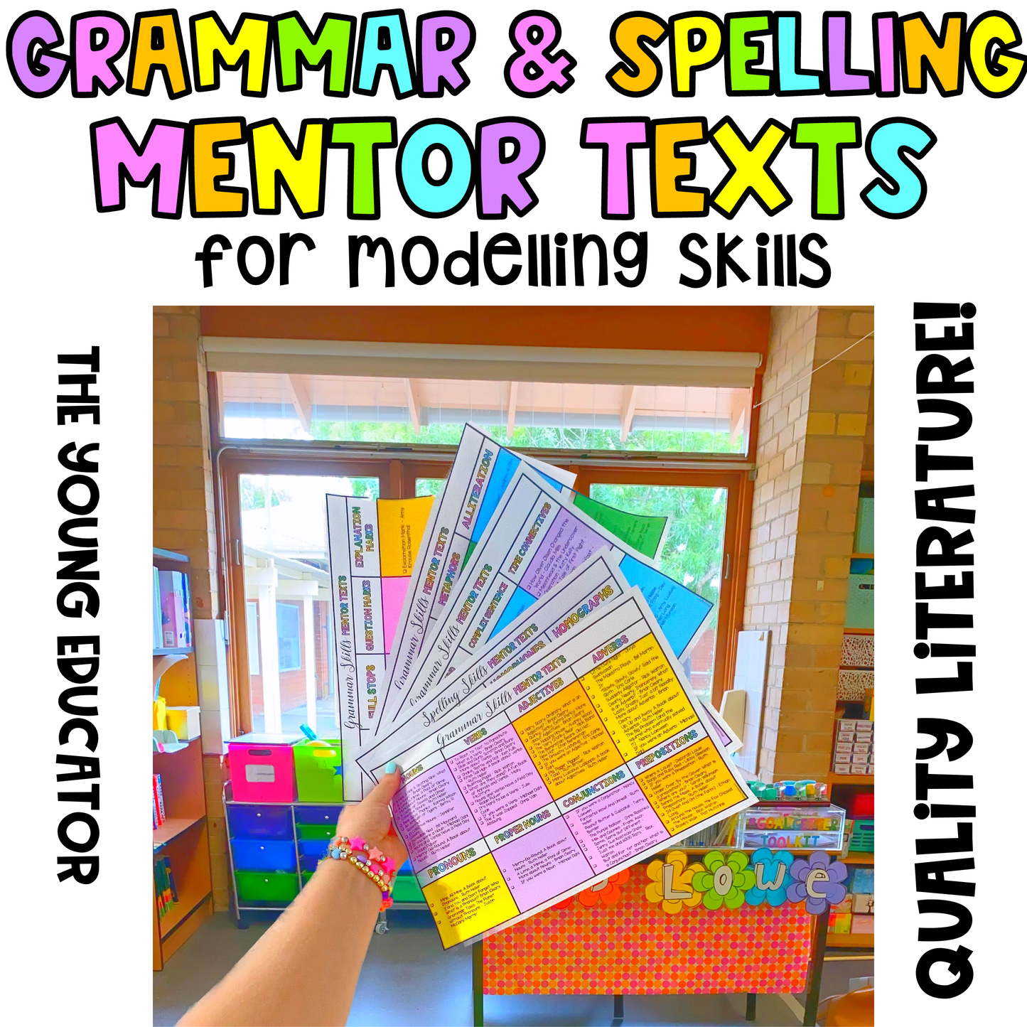 MENTOR TEXTS BUNDLE - GROWING | Editable Template | Model Texts Tracker