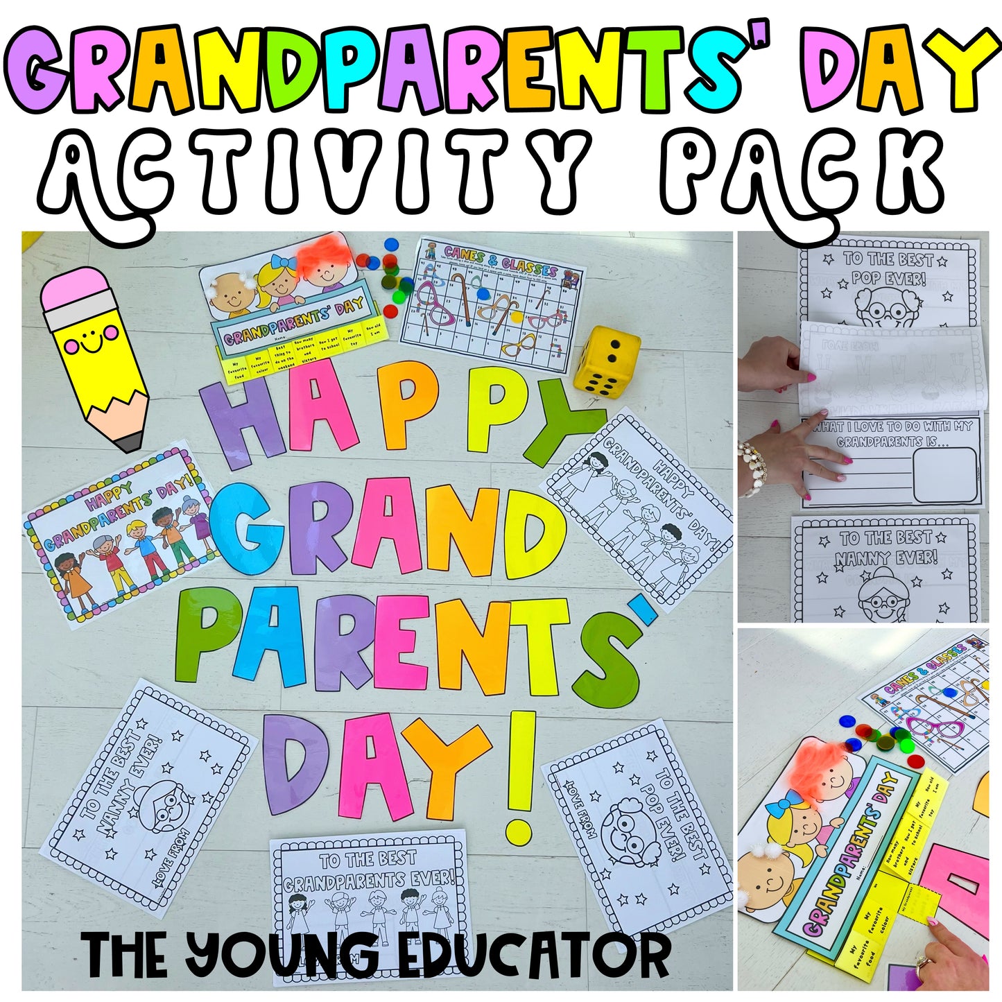 Engaging Grandparents Day Activities to celebrate and appreciate grandparents.