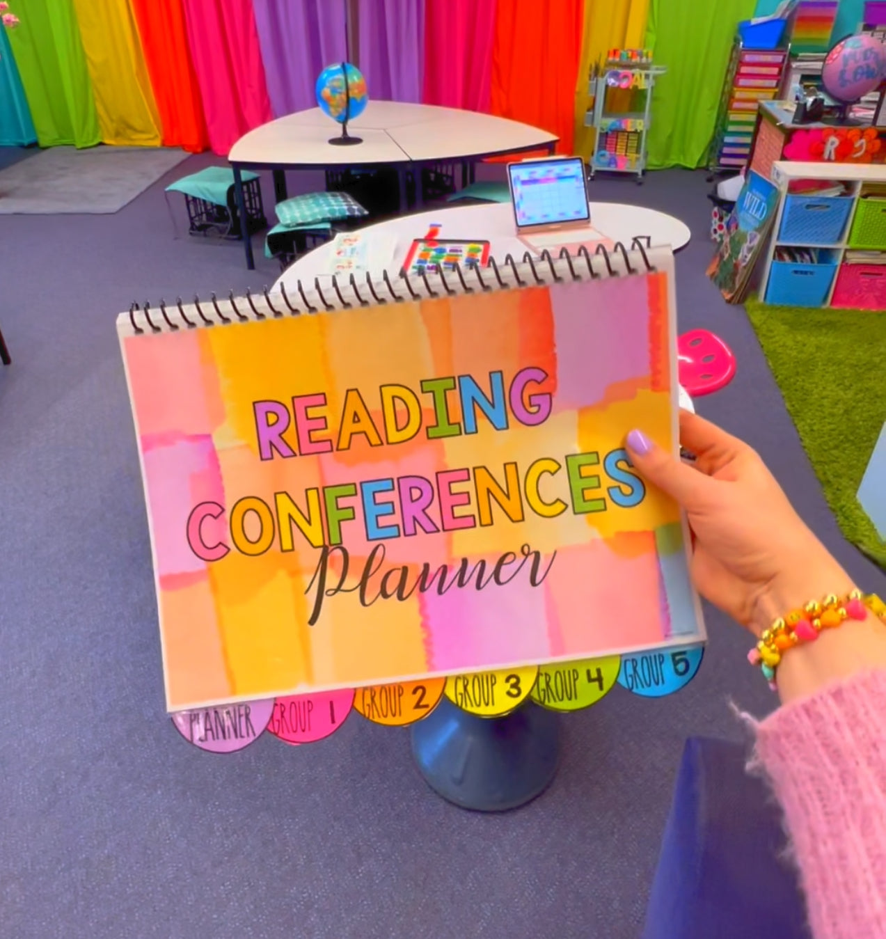 Guided Reading Conference Planner for structured reading sessions and student progress tracking.