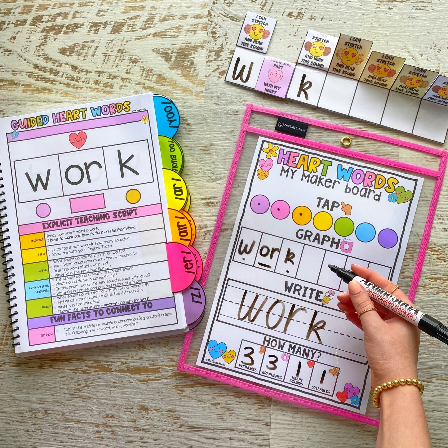 Effective Heart Words Reading Strategy for mastering tricky words.