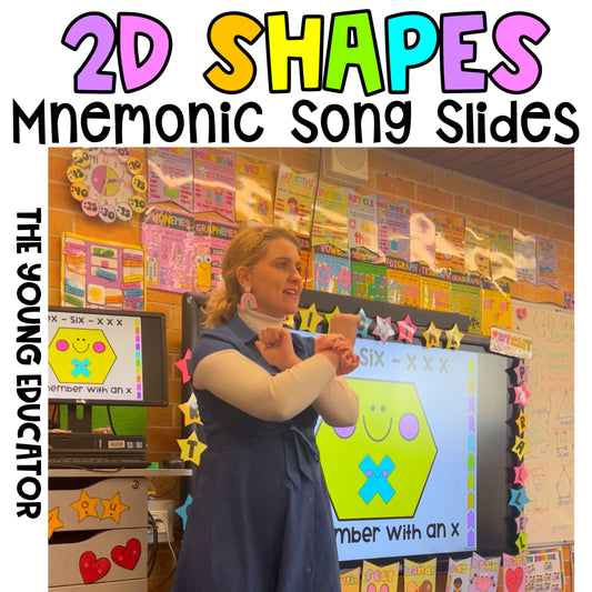 2D Shapes Mnemonic Song Slides