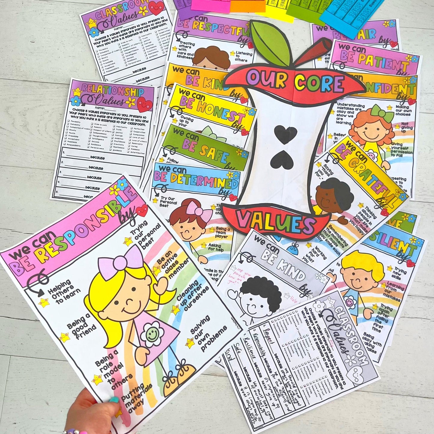 Core Values Cuties / Classroom, School & Relationships Booster Pack