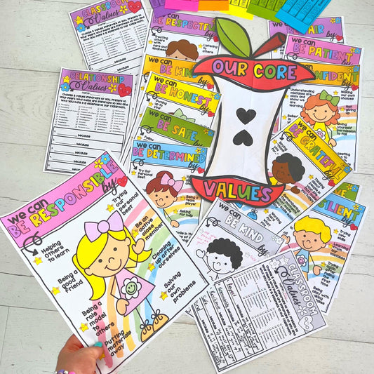 Core Values Cuties / Classroom, School & Relationships Booster Pack