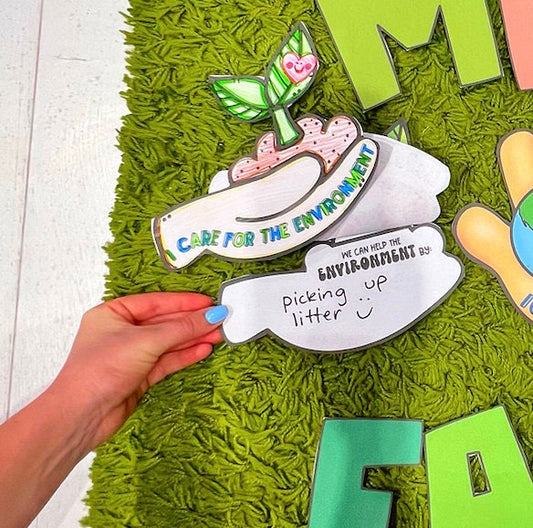 Earth Day / World Environment Day / Craft / Craftivity Display Printable / Bulletin Board