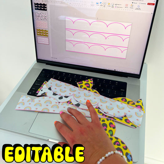 DIY Classroom Borders Template *Editable* To Match Any Theme!!!! Classroom Decor