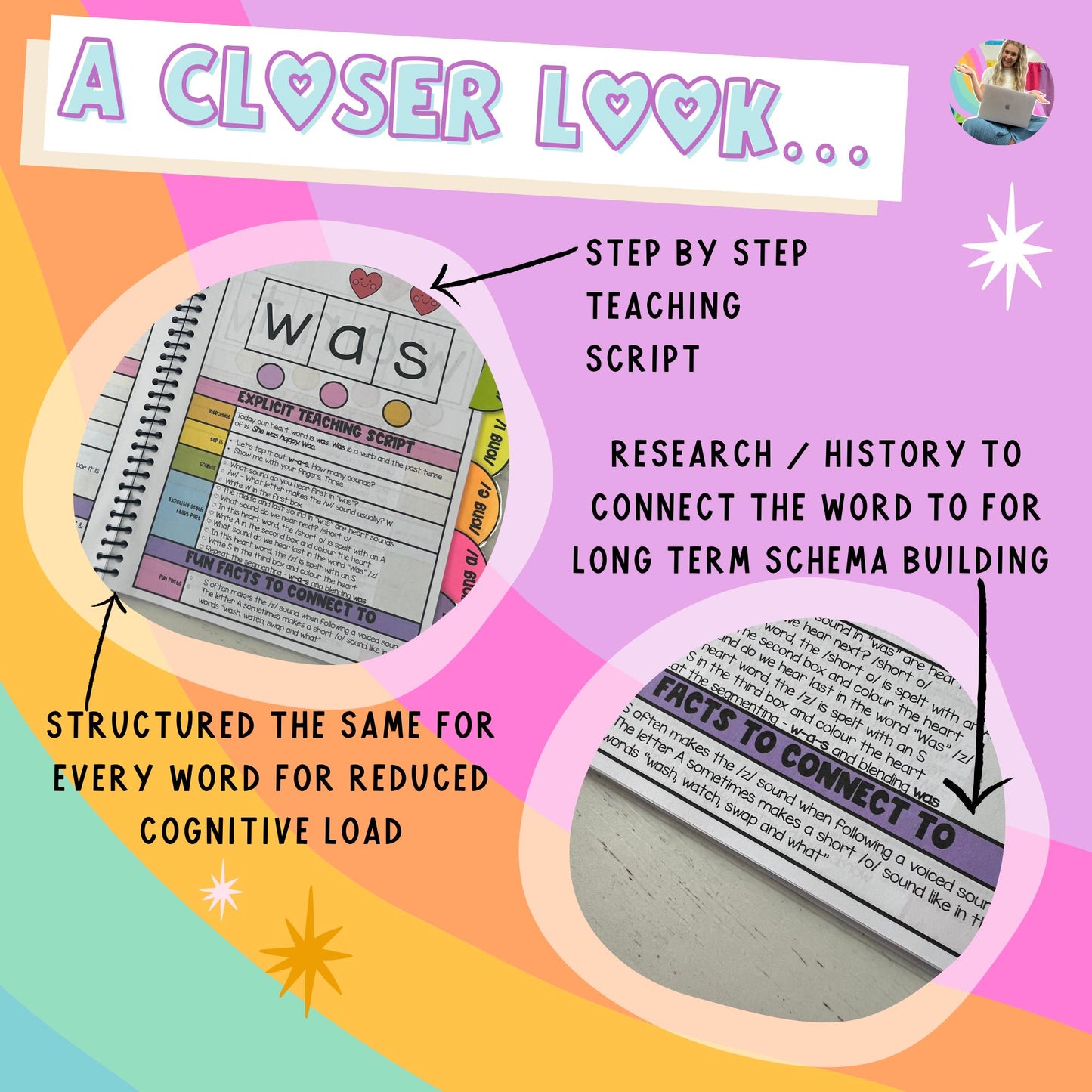 GUIDED HEART WORDS Teacher's Guide / Science of Reading / Tricky Words