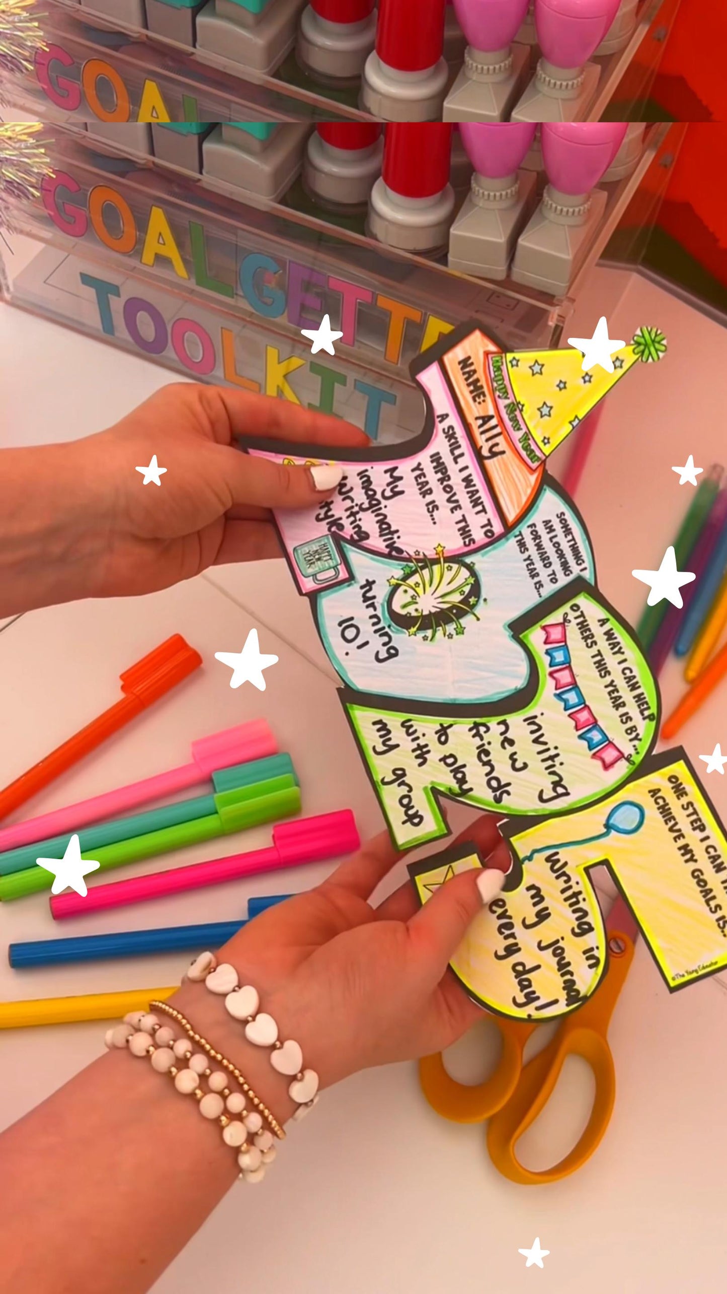 New Year 2025 Goals *Free Future Updates!* Low Prep Writing Craft Bulletin