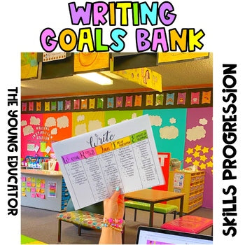 Printable Lesson Focus Table for organizing writing instruction, mini-lessons, and student progress tracking.