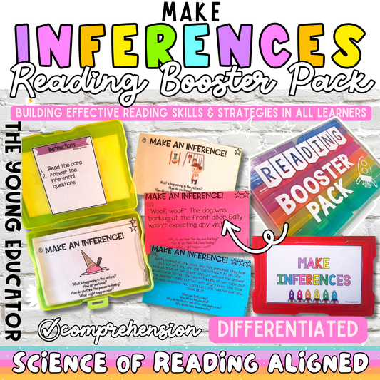 Making Inferences in Reading for Kids with differentiated learning levels