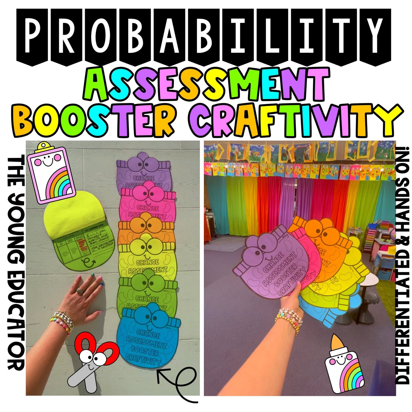 Math assessment booster for kids to track probability and chance understanding effectively.