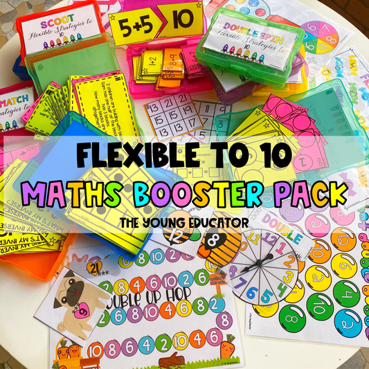 Interactive Maths Booster Pack 6/8 for Classroom with hands-on number sense activities for students.
