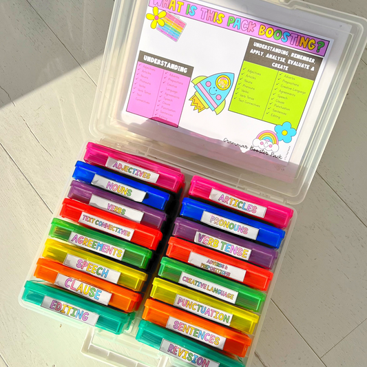 GRAMMAR BOOSTER PACK - LOWER GRADES BUNDLE