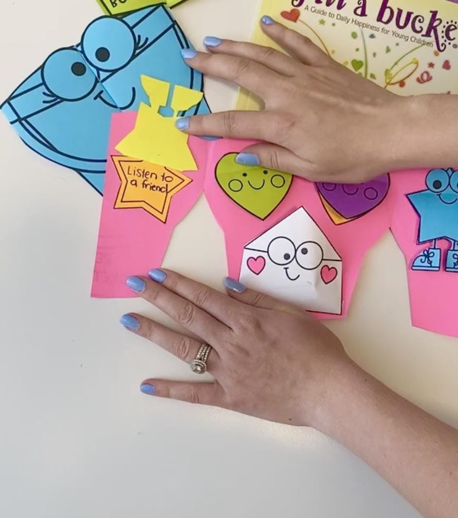 Printable bucket filler craft – engaging classroom activity to teach social skills and gratitude