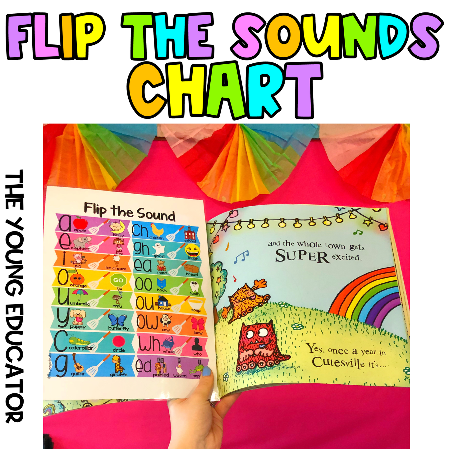 Printable reading and writing sound chart for students to improve phonics skills.
