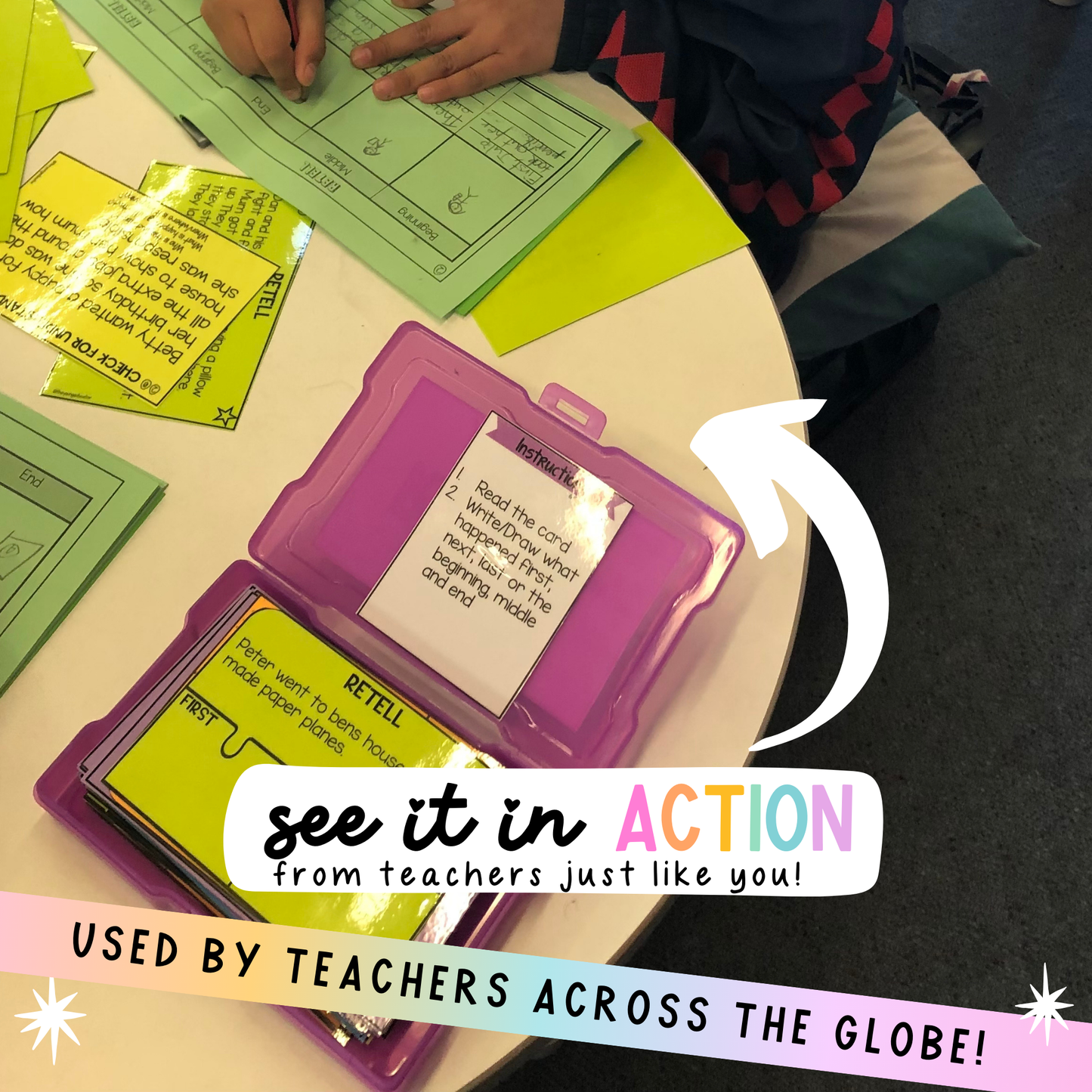 Retell Reading Strategy Booster Pack for improving reading comprehension skills.