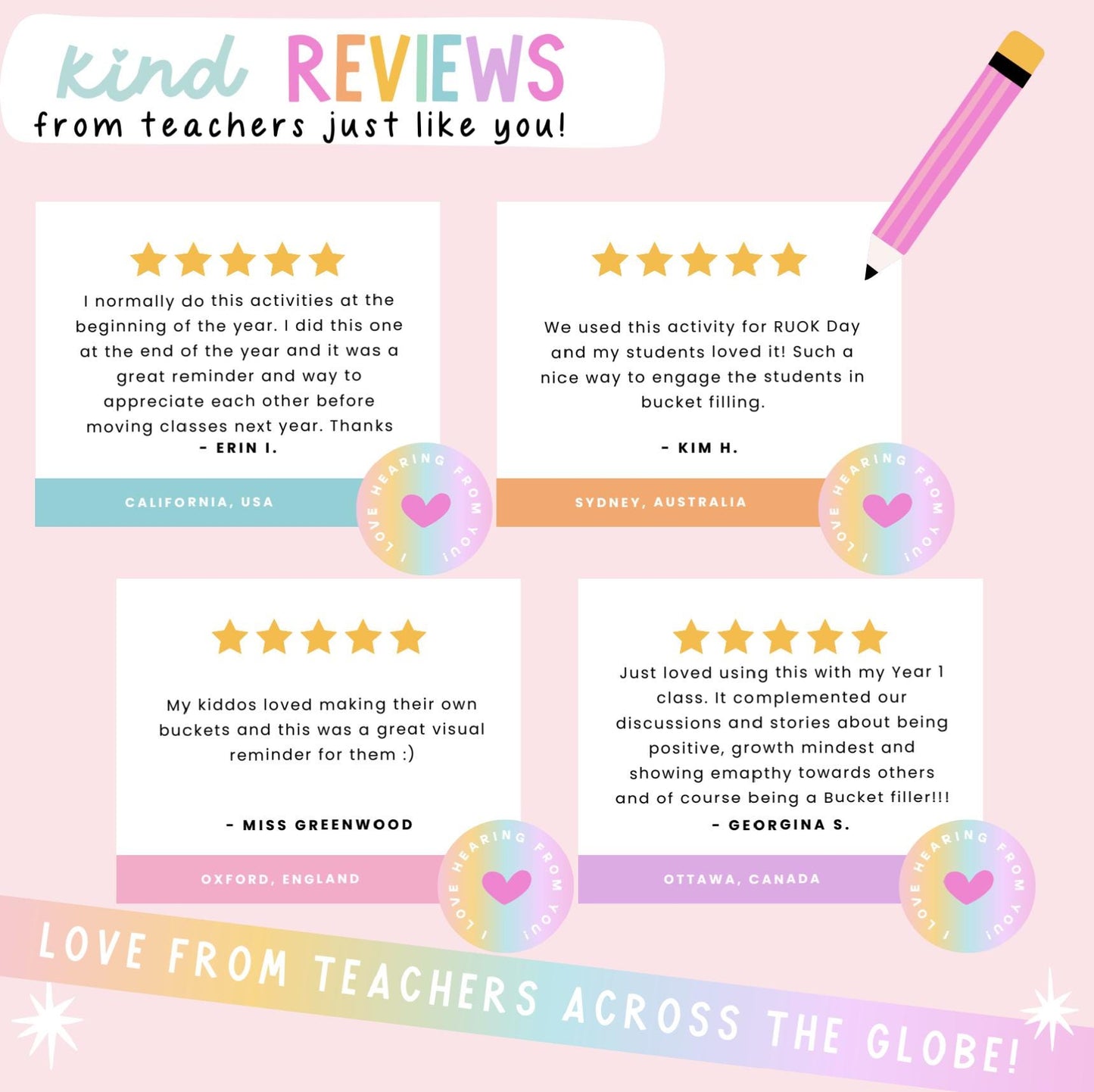 Social-emotional learning craft – bucket-filler template to teach kindness and positive behavior