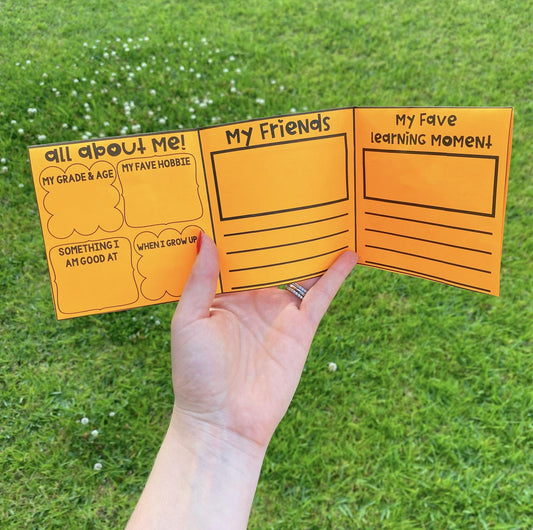 Student Memory Book, a no-prep keepsake for kids to record their favorite school moments.