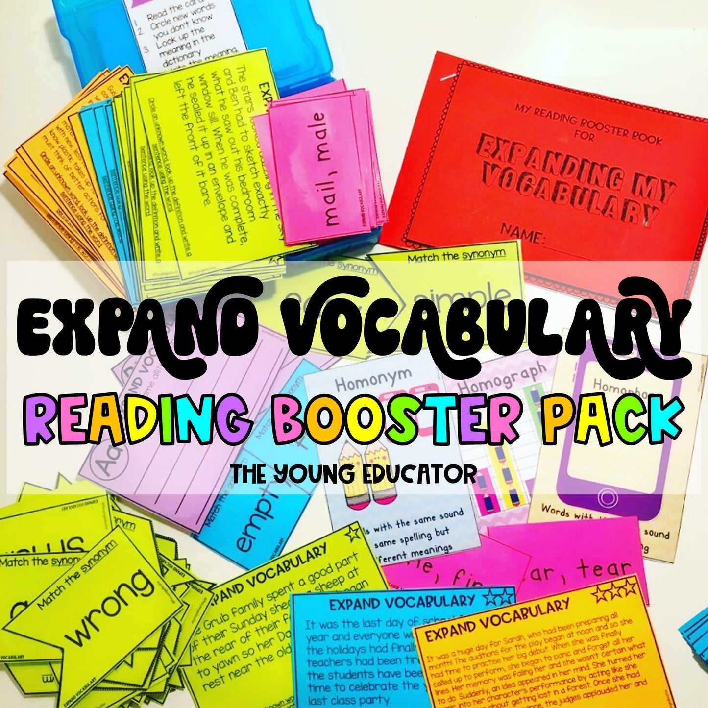 Expand Vocabulary Reading Strategy - READING BOOSTER PACK 9/12