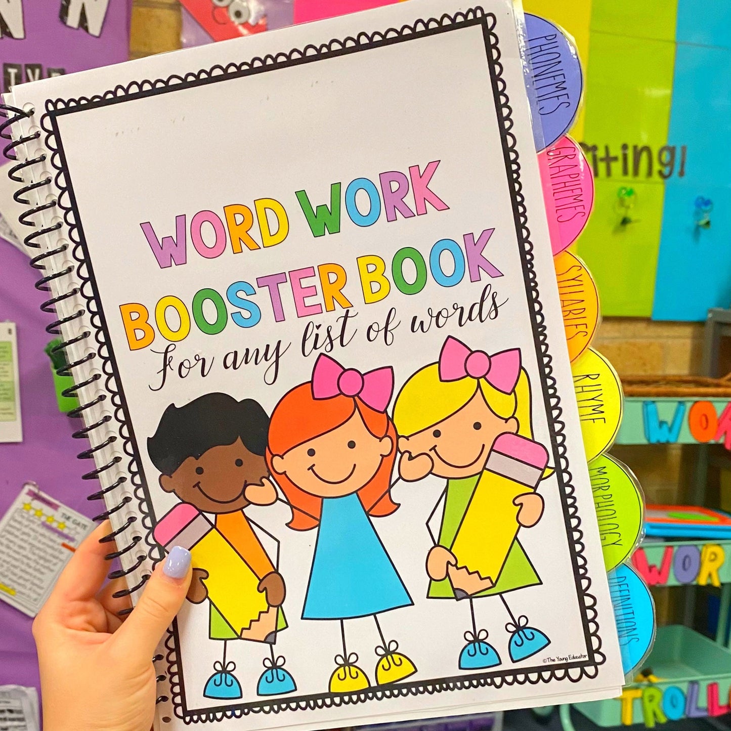 Engage students with the Word Work Booster Book featuring Spelling Practice Worksheets and Fun Word Work Activities for Kids