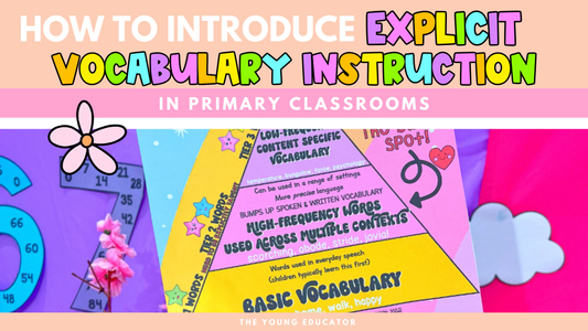 How to Introduce Explicit Vocabulary Instruction in Primary Classrooms