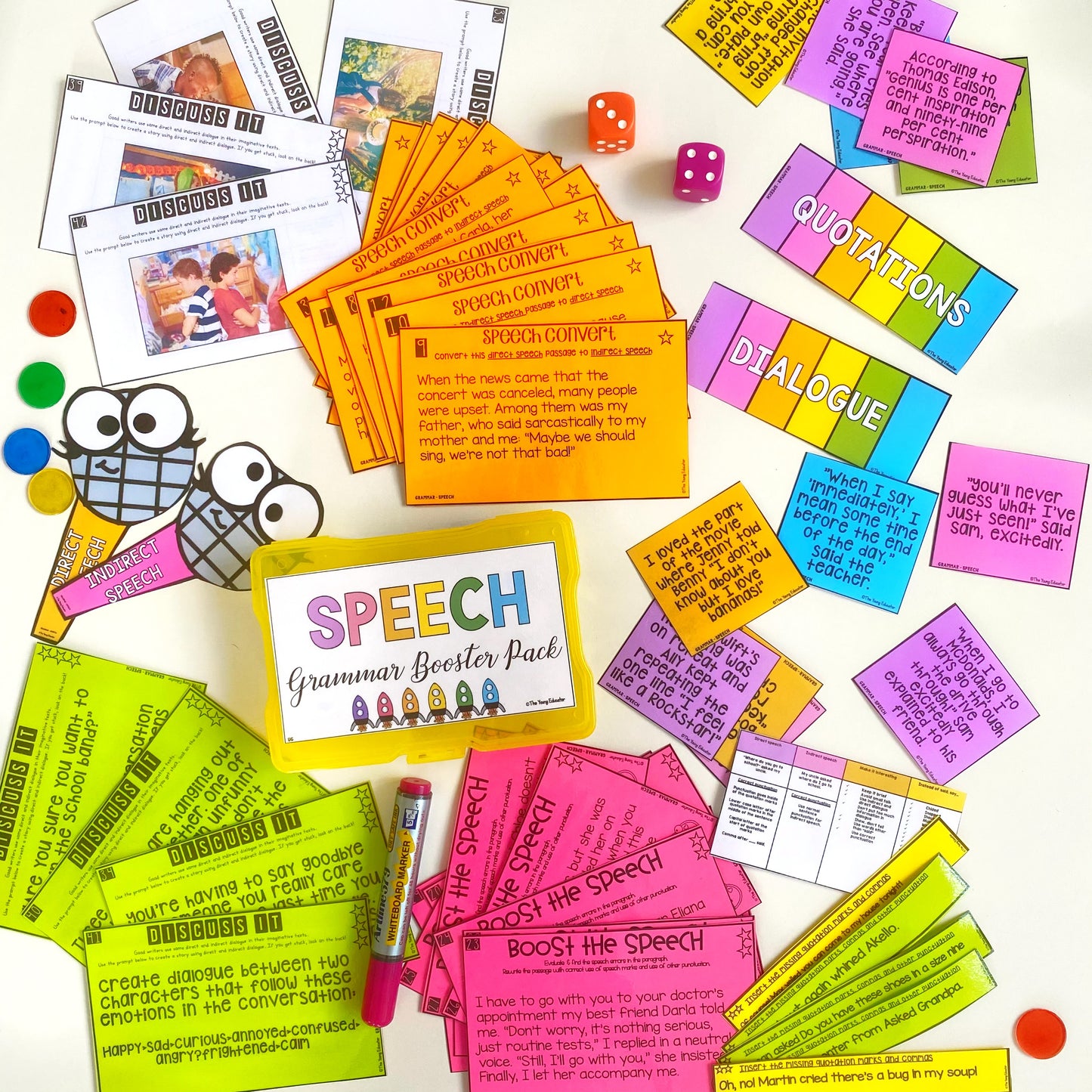 12. SPEECH UPPER GRADES GRAMMAR BOOSTER PACK