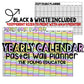 Printable 2025 Year Planner for Classroom with free yearly updates and multiple sizes.