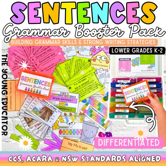 6. SENTENCES LOWER GRADES GRAMMAR BOOSTER PACK