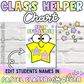 PASTEL STAR STUDENTS - Jobs Chart | Classroom Helper | Class Jobs