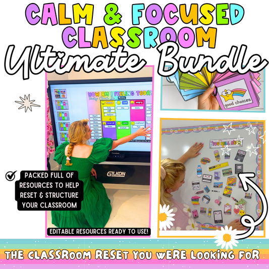 The Clear & Calm Classroom Teacher Bundle